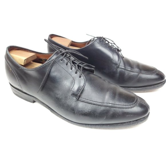 Allen Edmonds LaSalle Men\'s 10.5 EEE Black Split Apron Oxford Dress Shoe main image 9